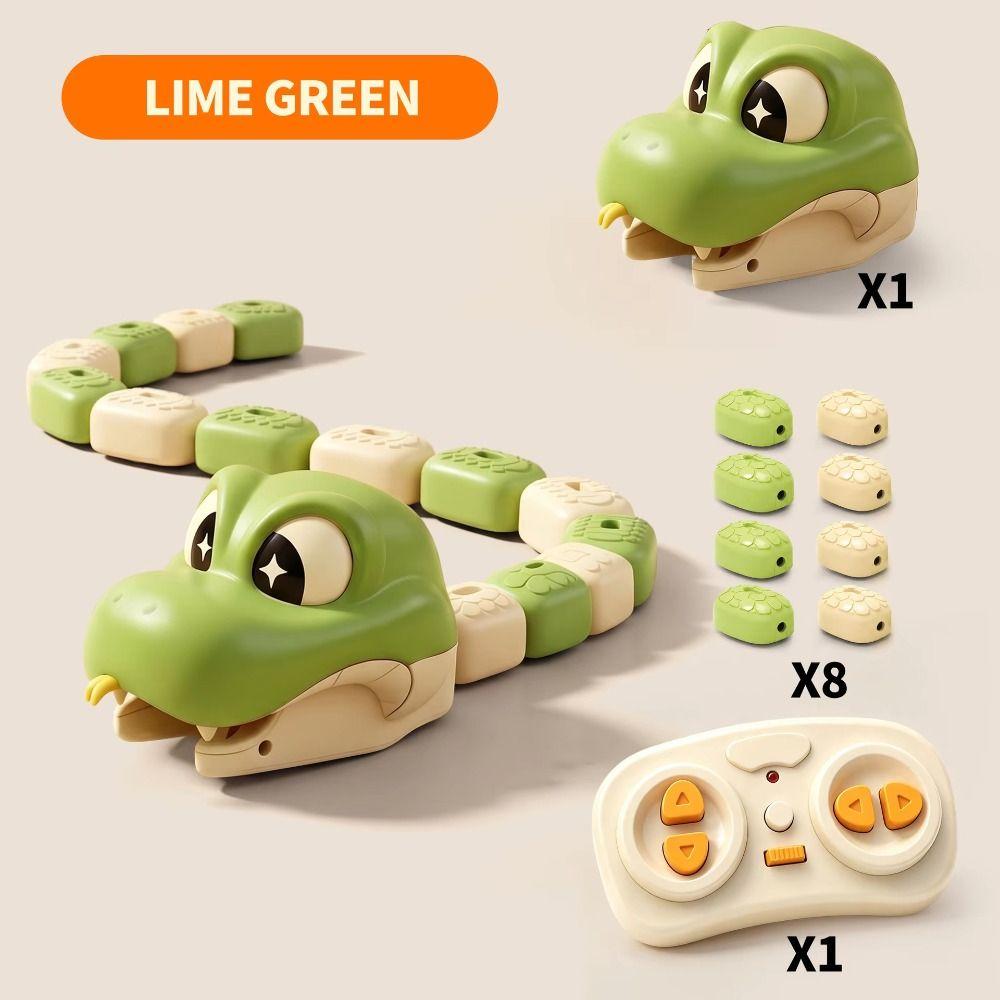 Rechargeable Remote Control Car Magnetic Magnetic RC Car Fun Game Greedy Snake Car Indoor Play