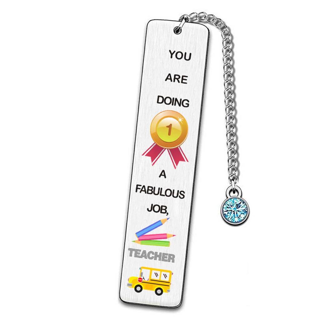 Рождественские подарки учителю, закладки для учителей с подвесками, возвращение в школу, окончание года, выход на пенсию, день рождения