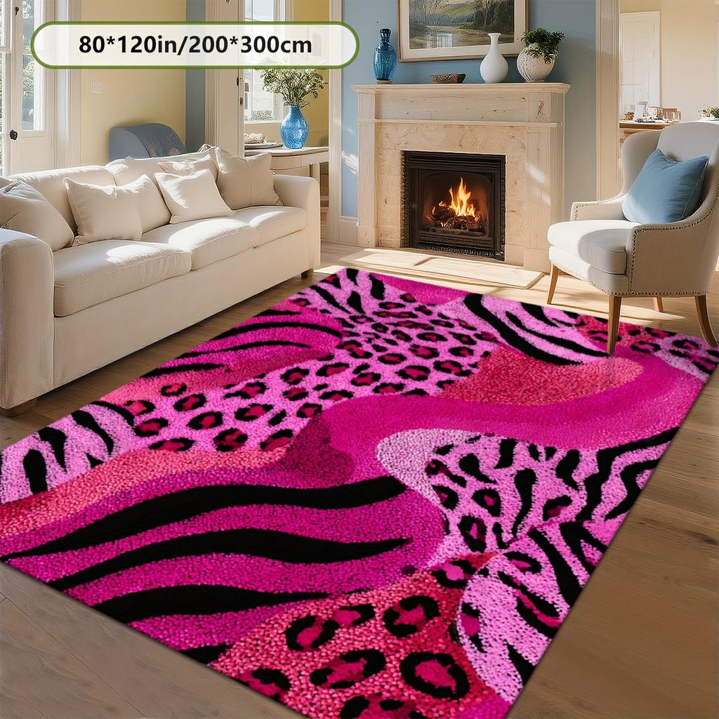 Cashmere-like Printed Pattern, Exquisite Carpet, Comfortable and Beautiful, Versatile Decor, Suitable for Living Room, Sofa Cushion, Bedroom, Outdoor