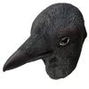 New Halloween Crow Mask, Popular Latex Cute Animal Full Head Cover, Crow Bird Beak Mask