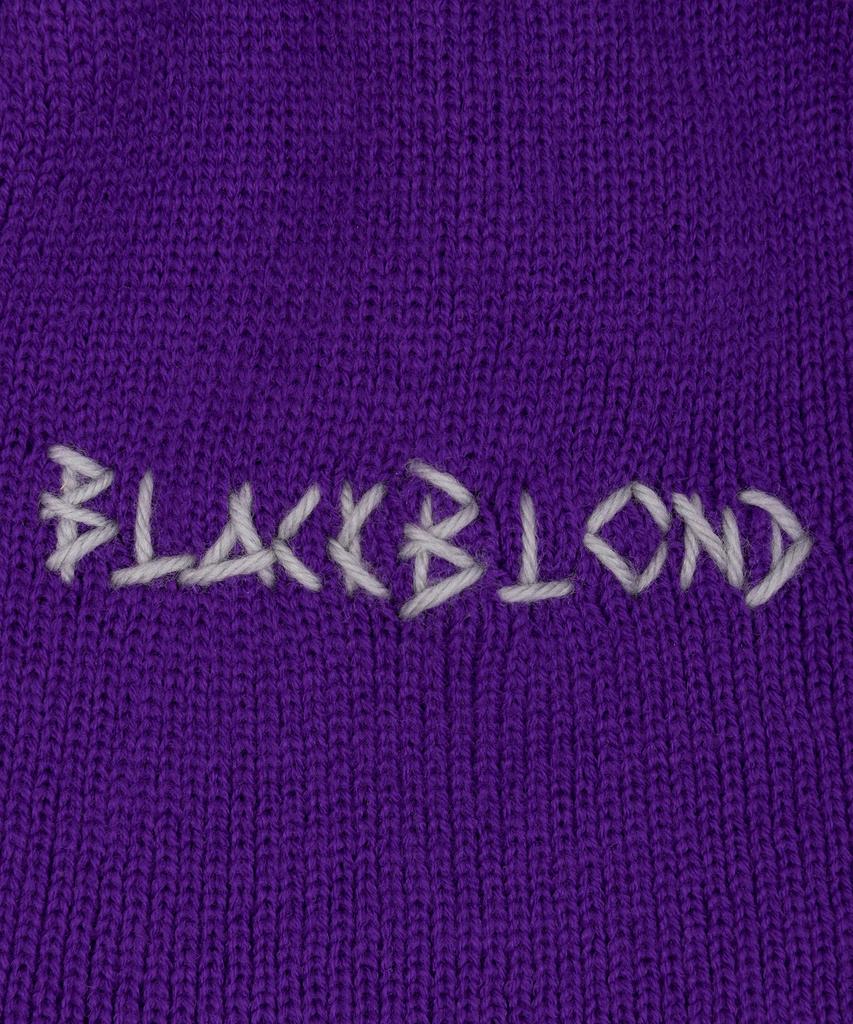 BLACKBLOND Vividi Шапка с вышитым логотипом и пирсингом (фиолетовый)