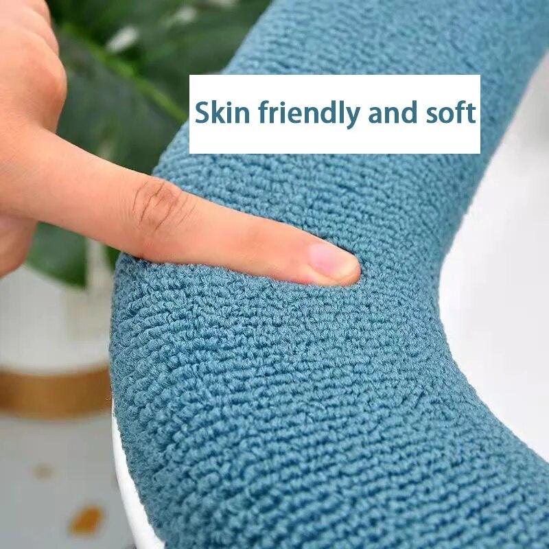 Thicken Toilet Seat Cushion Breathable Non-slip Detachable Anti-deformed Lid Pad Cover Winter Warm Soft Washable Closestool Mat Bathroom Accessories