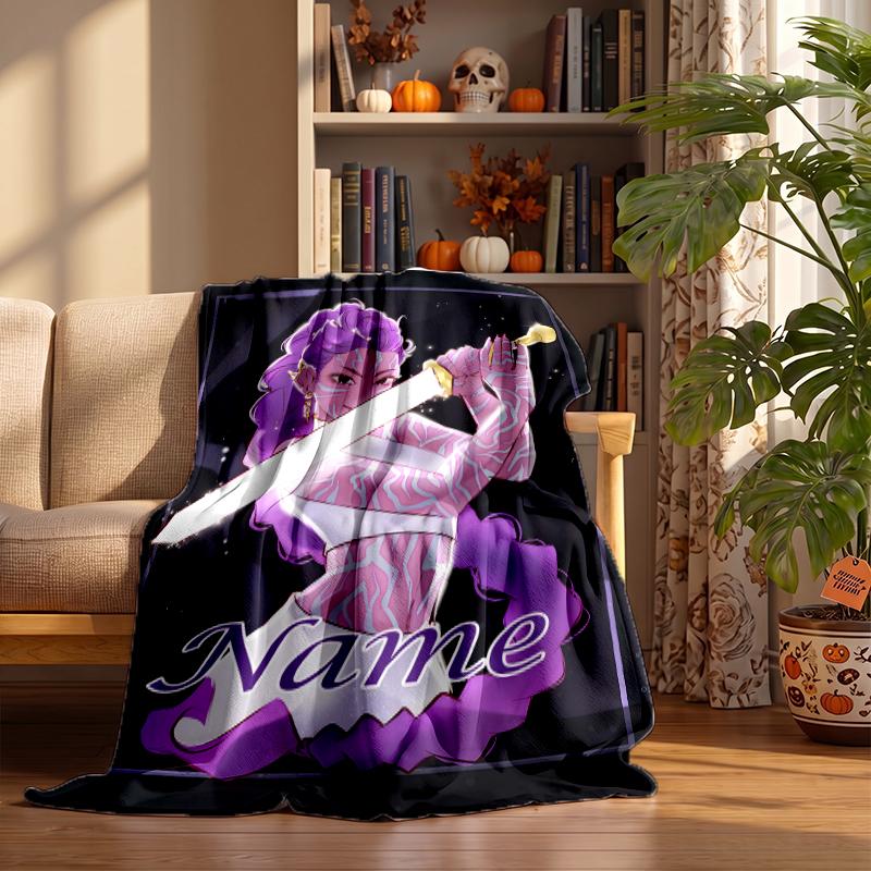 rumi Custom Flannel Blankets Soft Warm Cozy Throws for Home Decor Holiday Gifts