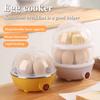 Automatic Egg Boiler Egg Cooker Large Capacity Single/Dual Layer 350W Multi-Functional Steamed Egg Custard Boiled Egg Machine