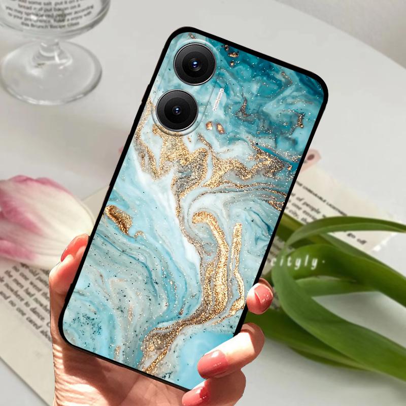 Чехол для Xiaomi Poco F7 Pro Мягкий силикон ТПУ Fundas Для Xiaomi Poco F7 Ultra Pocof7 Задняя крышка телефона F7pro Ударопрочный корпус