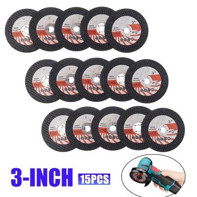 15pcs Mini Cutting Disc Circular Resin Grinding Wheel 75mm For Angle Grinder Sanding Grinding Disc