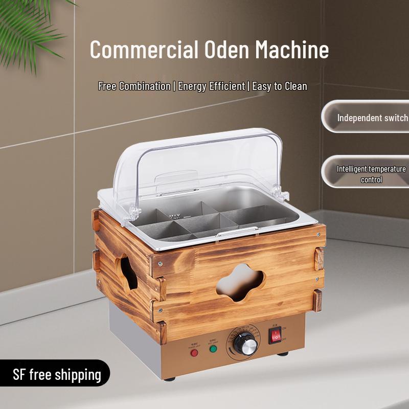 Dust Cover for Oden Machine Commercial Nine-Grid Mala Tang Skewers Hot Pot Stall