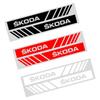 2pcs Car Rearview Mirror Decoration Sticker Body Decal For Skoda Octavia A2 A3 A5 A6 A7 Fabia Rapid Superb Yeti Car Accessories  WL5