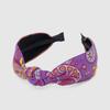 LALA Импортная этническая повязка для волос - L/ФИОЛЕТОВЫЙ