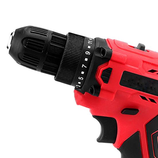 Электрическая дрель аккумуляторная беспроводная ударная отвертка электроинструмент для дома