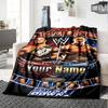 Wrestlemania Personalized Text Blanket Gift Personalized Blanket Durable Comfort Great for Living Room Office Bed Seaside Ideal for All Seasons
