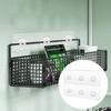 Shower Caddy Adhesive Replacement, 4 Pack Strong Adhesive Hooks, Water-Proof Shower Strips, No Drilling Sticky Pads for Corner Shelf Basket, Bathroom