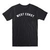 Футболка West Coast Премиум Мягкий Хлопок Круглый Вырез Смешная Новинка НОВАЯ