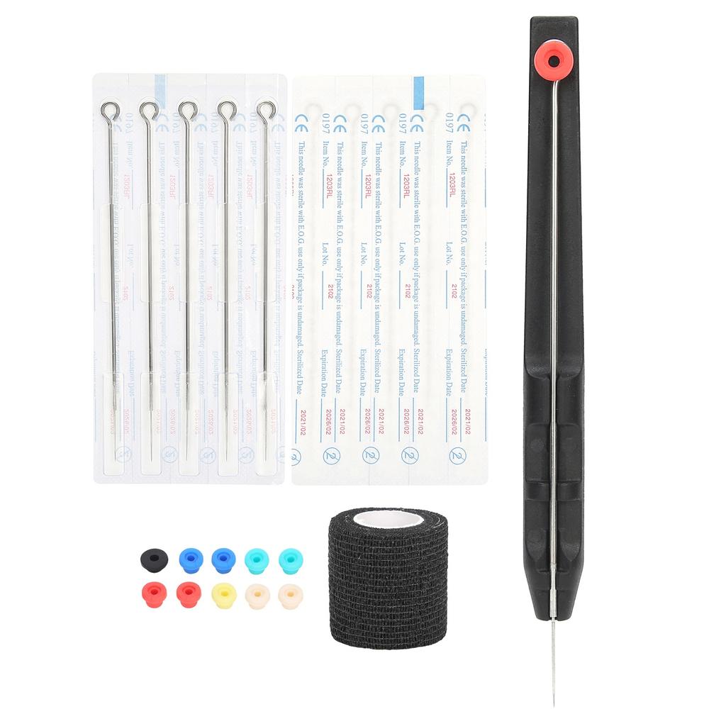 Hand Tattoo Pen Stainless Steel Tattoo Needle Bandage Grommet Tattoo Tool Kit Accessory Aiguille De
