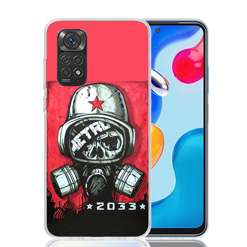 Metro 2033 Phone Case For Xiaomi Redmi Note 13 14 15 Pro Plus 12S 12 14S 11S 11E 10 10S 11 11T 5G 4G Cover Coque Redmi Note 13 1