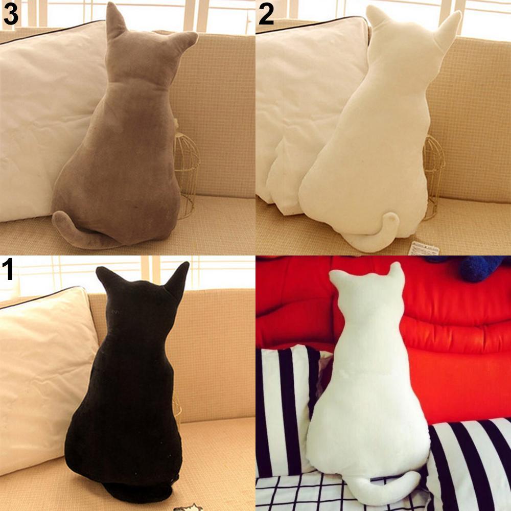 Adorable Plush Back Cat Toy Sofa Pillow Cushion Perfect For Cozy Home Decor