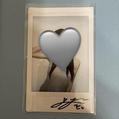 [Б/У] tripleS Рин Полароид Instax Торговая карточка