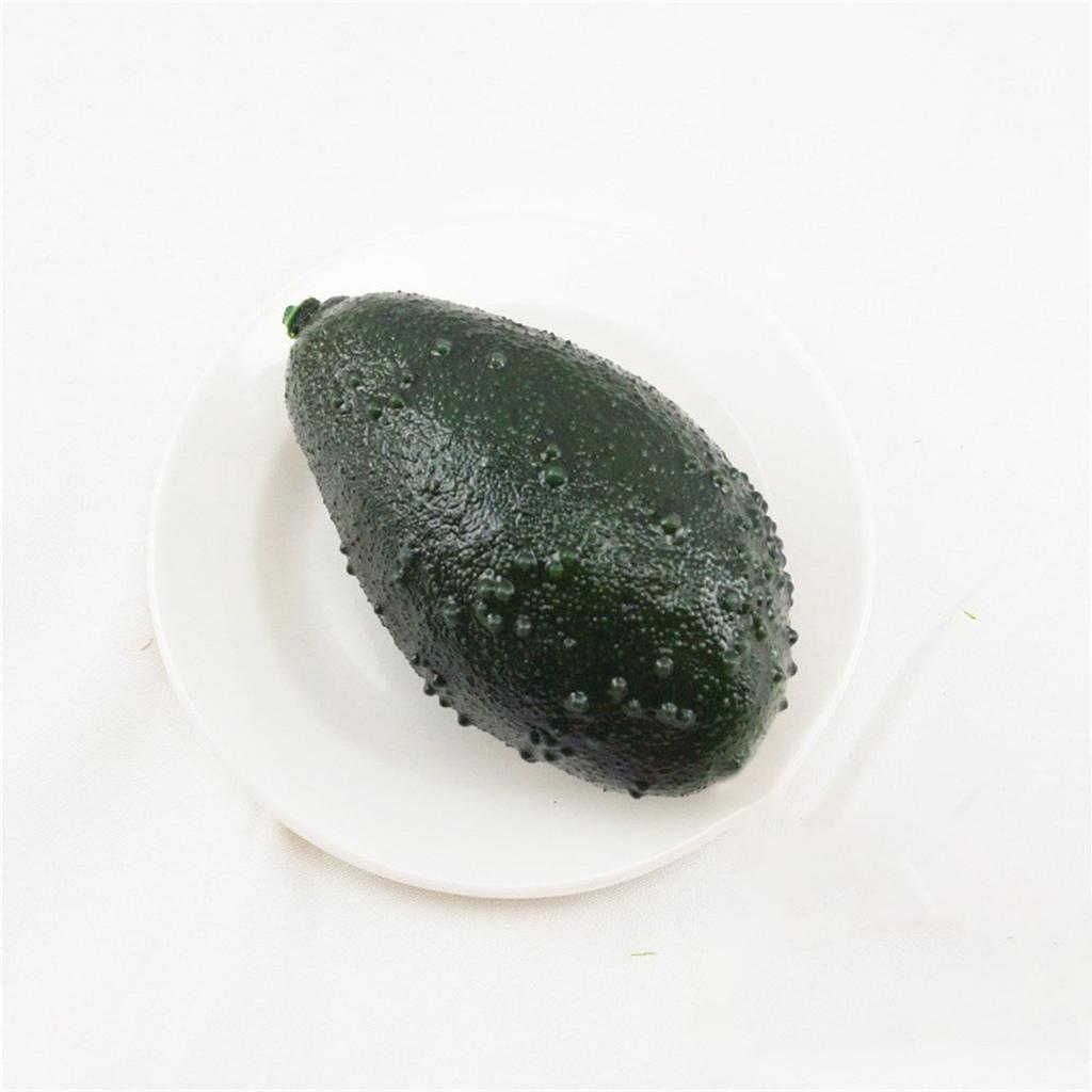 Artificial Avocado Realistic Avocado Artificial Fruit Fake Avocado Simulation Avocado Photography Props for Display