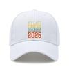 2026 Graduation Baseball Cap - Unisex Adjustable Print "MY LAST FIRST DAY SENIOR 2026" Lightweight Casual Baseball Hat