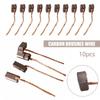 High Quality Generic 4*5*10mm Leads Generator Carbon Brushes Wire Brush Replacement Electric Motor