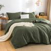 Soft Reversible Washable Bedding Comforter Sets ,Luxury Fluffy Microfiber Skin-Friendly Comforter For All Season