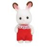 Sylvanian Families Doll Chocolate ST Mark Ages 3 and Toy Sylvanian Epoch "Baby Rabbit" U-90 Certified, Up, Dollhouse, Families,