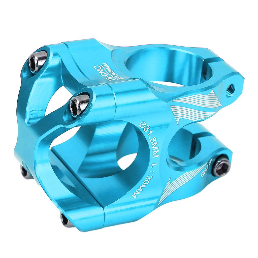 Lightweight CNC Aluminum Alloy Mountain Bike Stem 0 Degree Short Handlebar Stem for Downhill