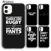 Мягкий чехол для телефона Krajews с милым игроком в регби для iPhone 14 5 SE 6s 7 8 plus 11 12 13 pro XR XS max Samsung S21 S22ultra Plus