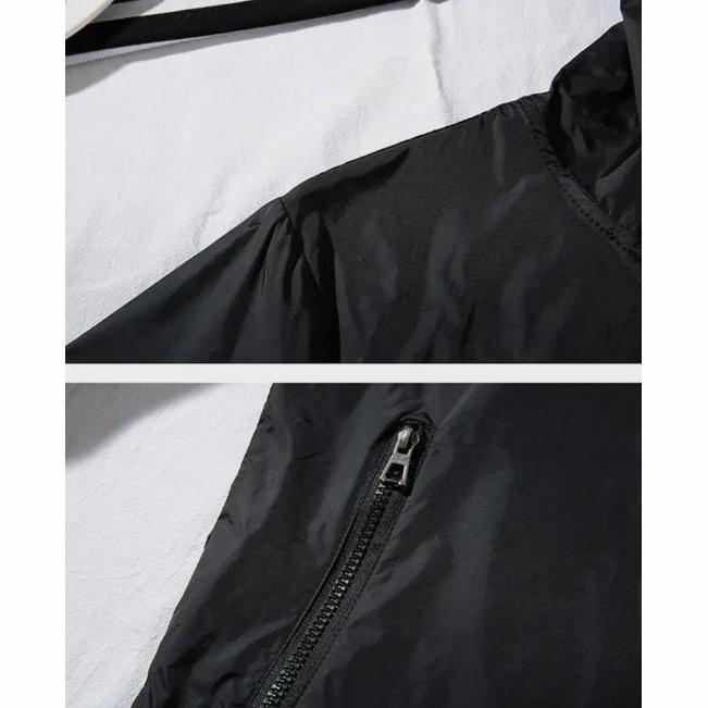 Летняя ветровка женская мода с капюшоном на молнии бомберы пальто уличная верхняя одежда