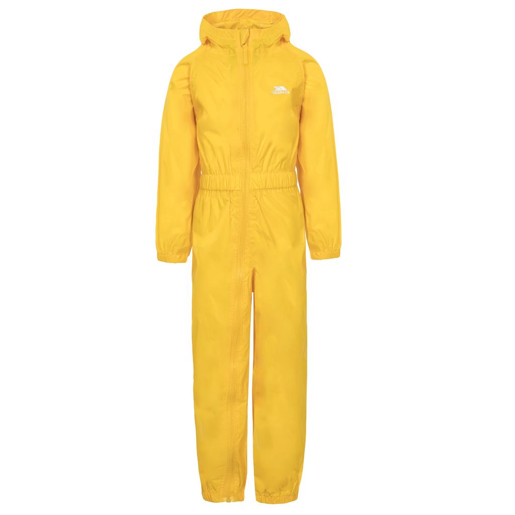 Trespass Childrens/Kids Button Rain Suit