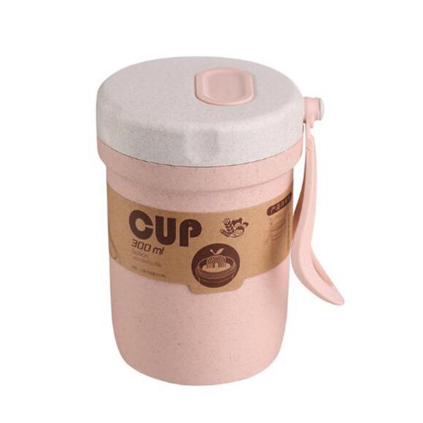 Детский ланч-бокс, коробка для супа, герметичный, герметичный, экологически чистый круглый контейнер для еды, ланч-бокс для микроволновой печи