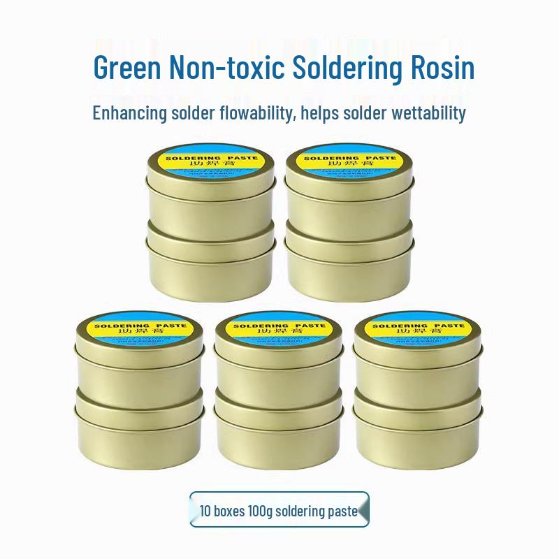 Бескислотный, не содержащий галогенов, не требующий отмывки, сильный желтый канифольный флюс, паяльная паста для легкого лужения и проводимости
