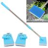 180° Adjustable Aquarium Fish Cleaner Super Long Handle Algae Scraping Brush Aquarium Clean Brush