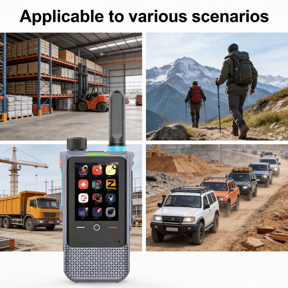 Источник ZELLO внешняя торговля рация Android POC рация realptt сенсорный экран публичная сеть производитель оптовая торговля