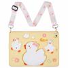 For iPad 9.7-inch (2017)/(2018)/iPad Air (2013)/Air 2 Silicone Tablet Case 3D Duck Pattern Design Protective Cover with Shoulder Strap
