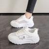 Women's Shoes New Versatile Single Mesh Sneakers Students Platform Dad Shoes Summer Hollow Out Maternity Shoes