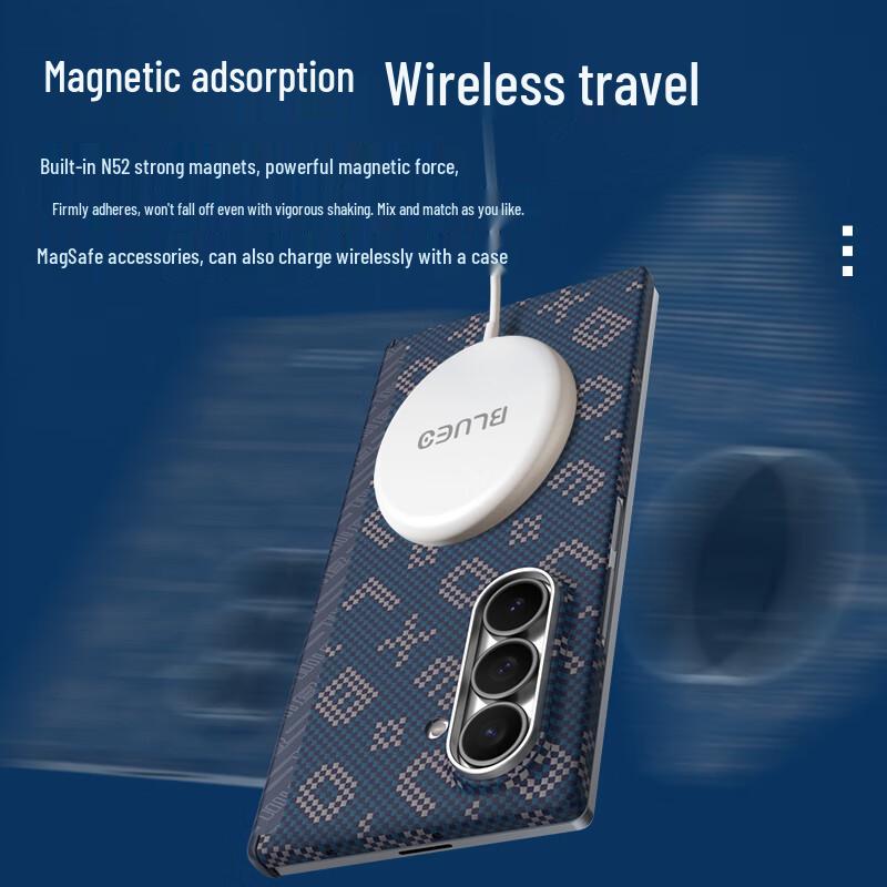 BLUEO Aramid Fiber Magnetic Phone Case for Samsung Z Fold7