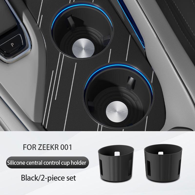 Подстаканник Для ZEEKR 001 2025 2025 2025 Силиконовый клей для центральной консоли Крышка для чашки Стабильный подстаканник Автоаксессуары