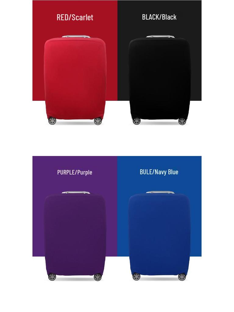 Утолщенный эластичный чехол от пыли для багажа на колесиках