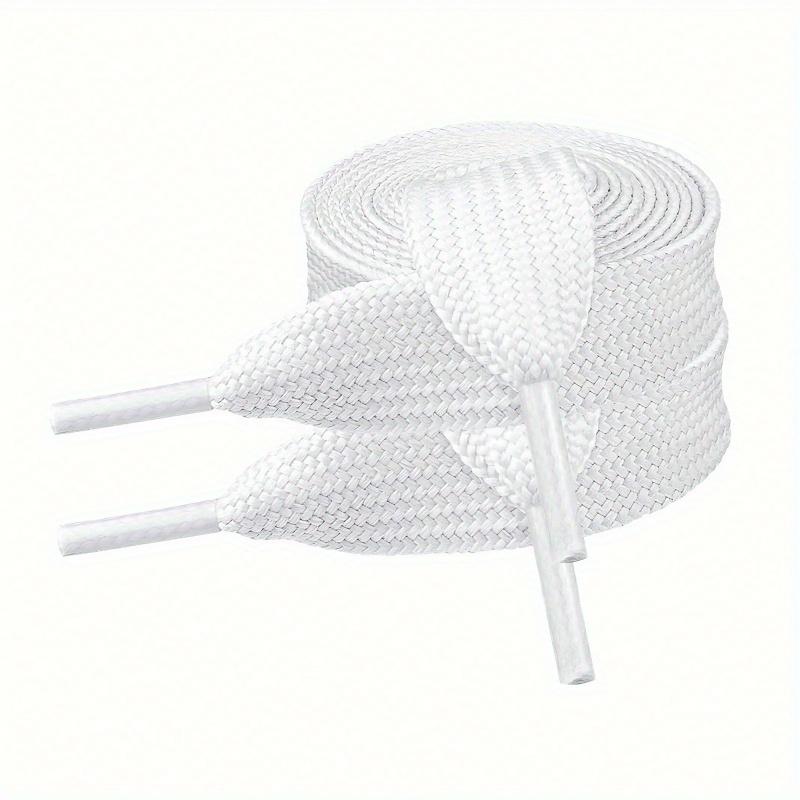 1pair Extra Wide & Thick Flat Shoelaces (120cm/47in), Replacement Shoe Laces for Sports Shoes, Belt, Shoes and Boots Accessories