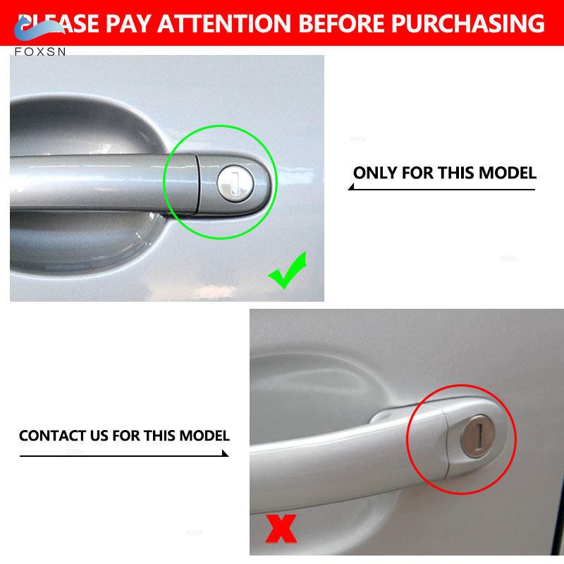 Автомобильные аксессуары, внешняя дверная ручка, наклейка, накладка для VW Golf 5 MK5 Rabbit 2004 2005 2006 2007 2008