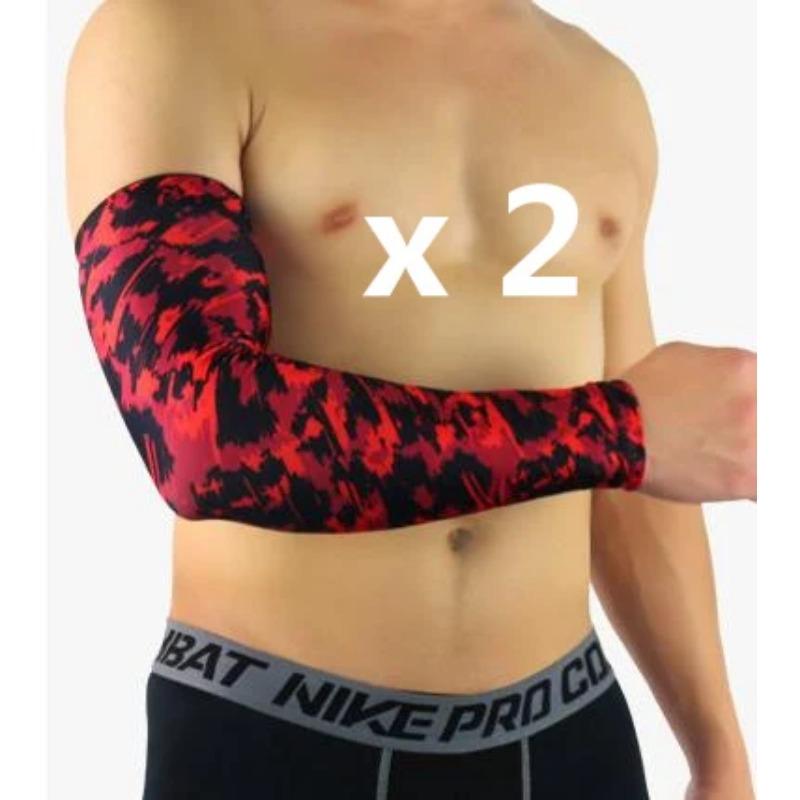 Компрессионный рукав Баскетбольный волейбольный щиток для рук Велосипедные нарукавники Спортивные фиксаторы Утеплители для рук Налокотники Защита от ультрафиолета