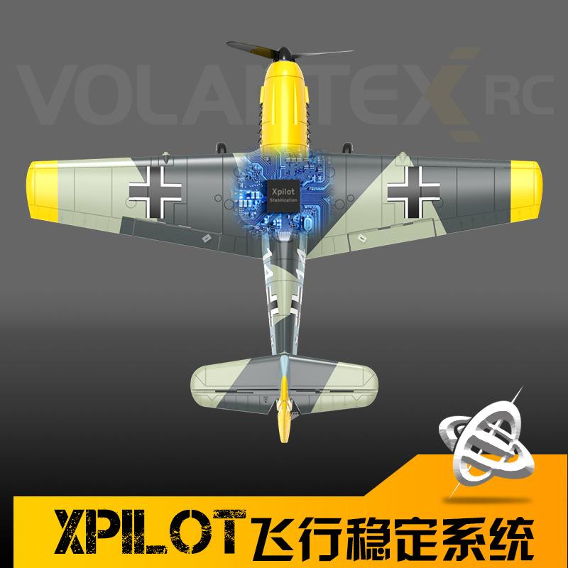 Самолет с дистанционным управлением BF-109 Истребитель с фиксированным крылом Модель Электрическая игрушка Самолет с дистанционным управлением из пеноматериала