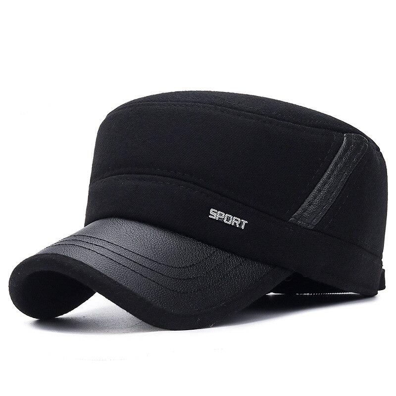 Мужская зимняя кепка с защитой для ушей