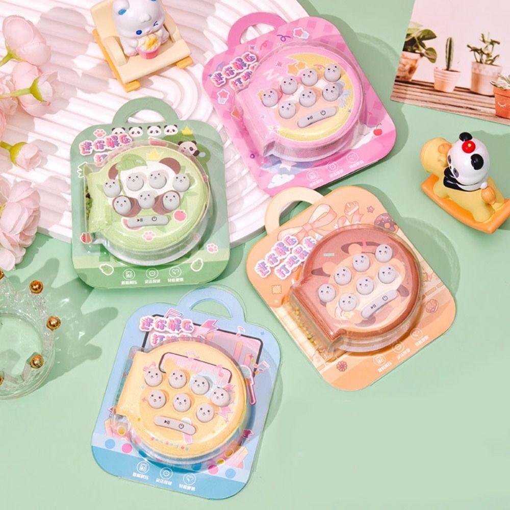 Multi-functional Music Notepad Keychain Bag Pendant Toy Key Ring Cartoon Notepad Pendant Game