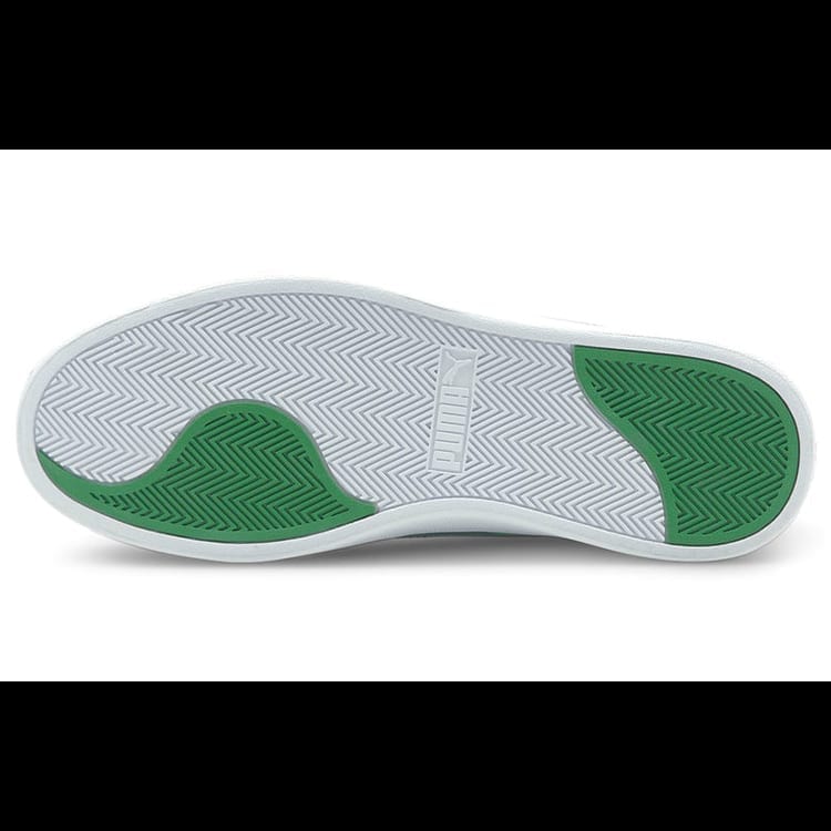 Puma Унисекс низкие кроссовки Shuffle Бело-зеленые 309668-13