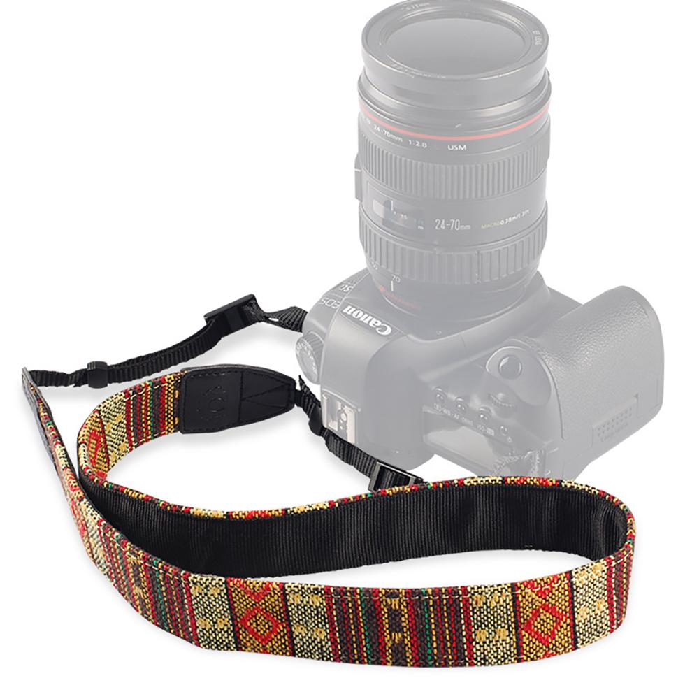 Ремень на шею и плечо с рисунком этнических меньшинств для зеркальных камер Canon Nikon Sony, аксессуары для фотосъемки.