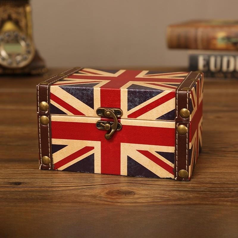 Modern Minimalist Leather Desktop Organizer Box With Lid For Office Home Storage