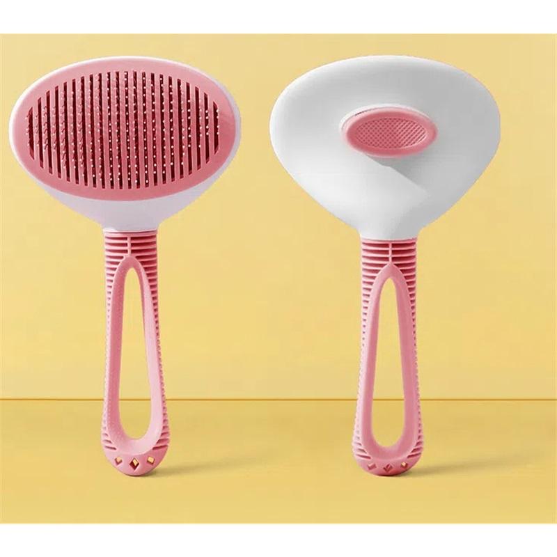 Расческа для удаления шерсти домашних животных Укладка волос Удаление волос Открытый узел Расческа для кошек Автоматическое удаление волос Уход за шерстью Расческа для собак Щетка для волос Товары для животных