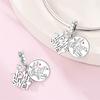 2026 Family Relatives Valentine's Day Charm Beaded Pendant DIY Jewelry Bracelet Necklace Accessories 925 Silver